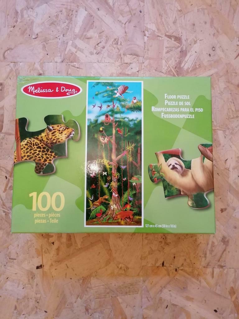 Melissa & Doug vloerpuzzel, Kinderen en Baby's, Ophalen of Verzenden, Zo goed als nieuw