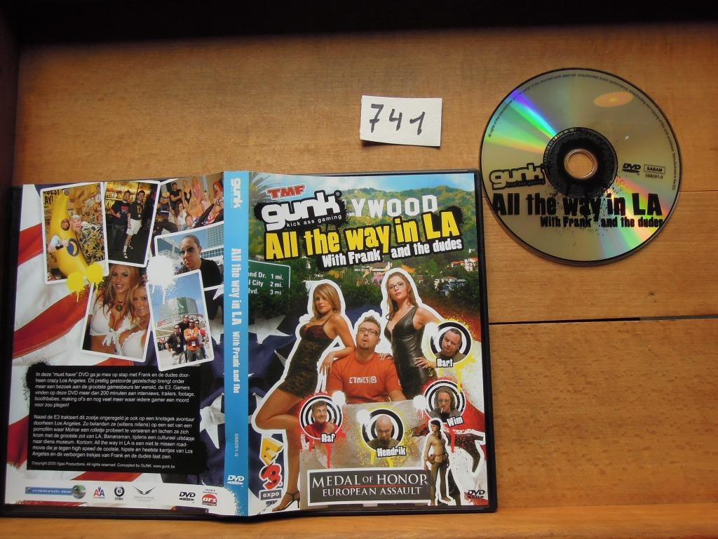 DVD film All the way in LA With Frank and the dudes 2005, Alle leeftijden, Ophalen of Verzenden, Zo goed als nieuw, Actiekomedie