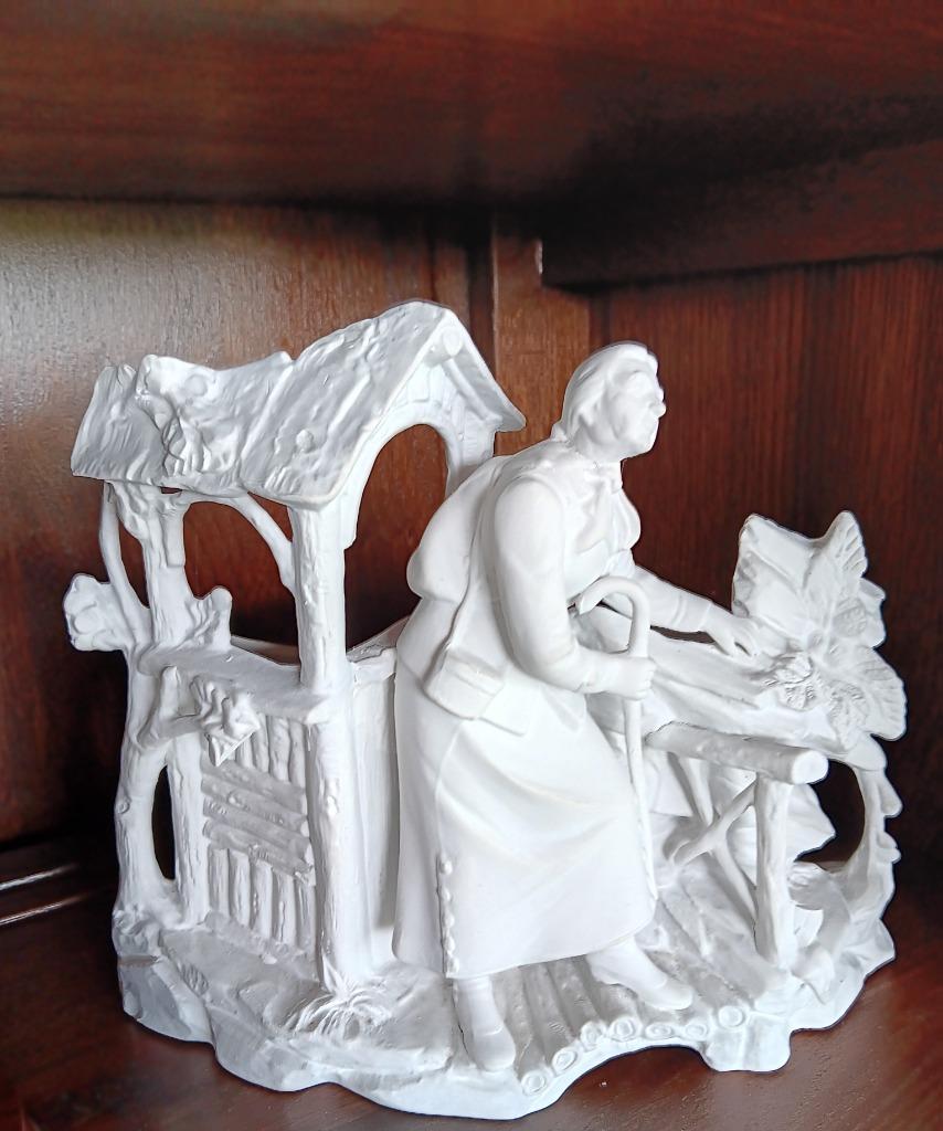 ANTIEKE  BISQUE JARDINIERE, Antiek en Kunst, Curiosa en Brocante, Ophalen