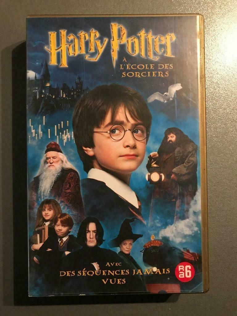 VHS Harry Potter à l'Ecole des Sorciers *, À partir de 6 ans, Enlèvement ou Envoi, Utilisé, Science-Fiction et Fantasy