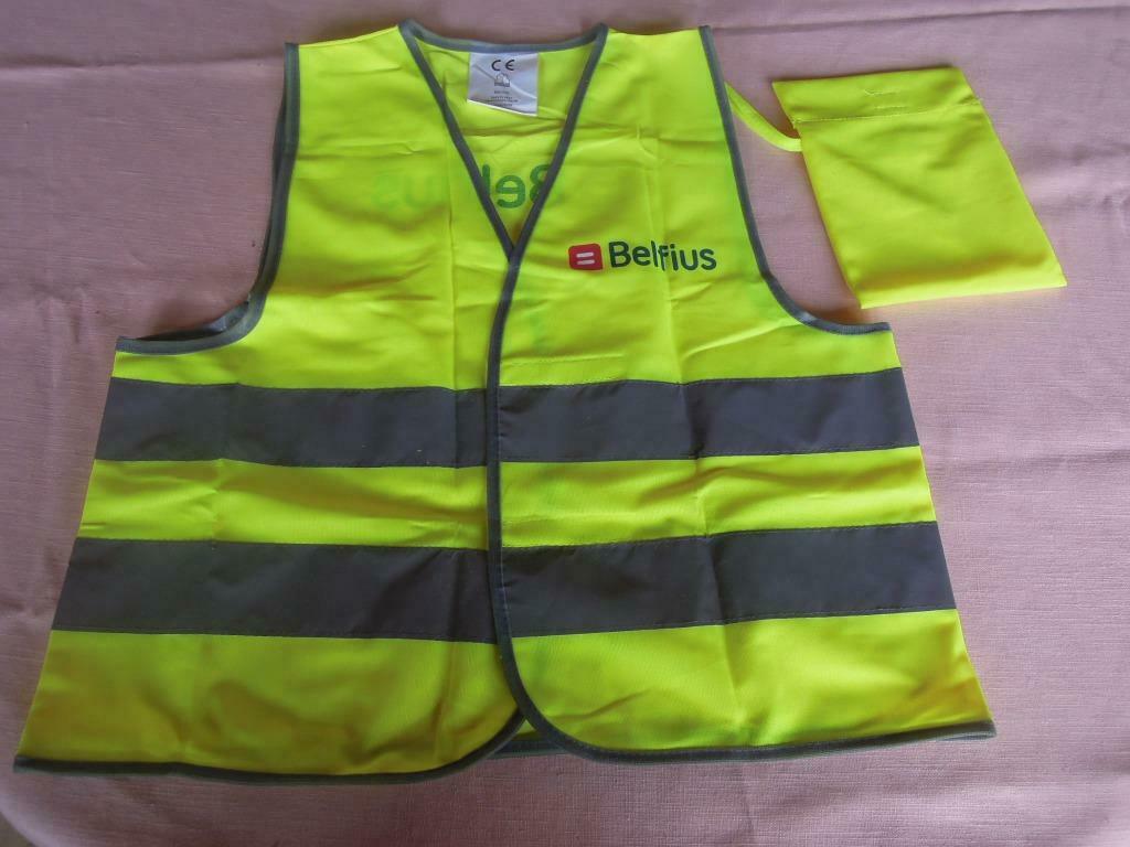 veiligheidsvestje geel fluo – kindermaat, Ophalen of Verzenden, Zo goed als nieuw