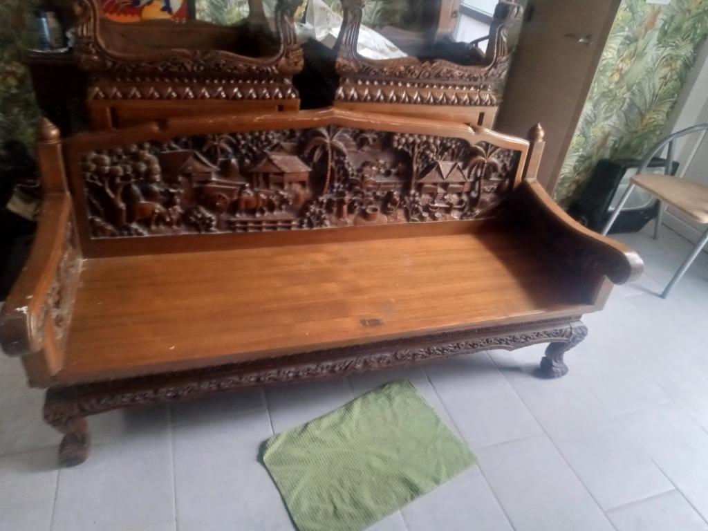 thaise meubelen, Huis en Inrichting, Ophalen, Gebruikt, Hout, Thais