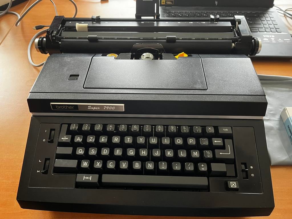 Brother Super 7900 Elektrische typmachine, Diversen, Ophalen, Gebruikt