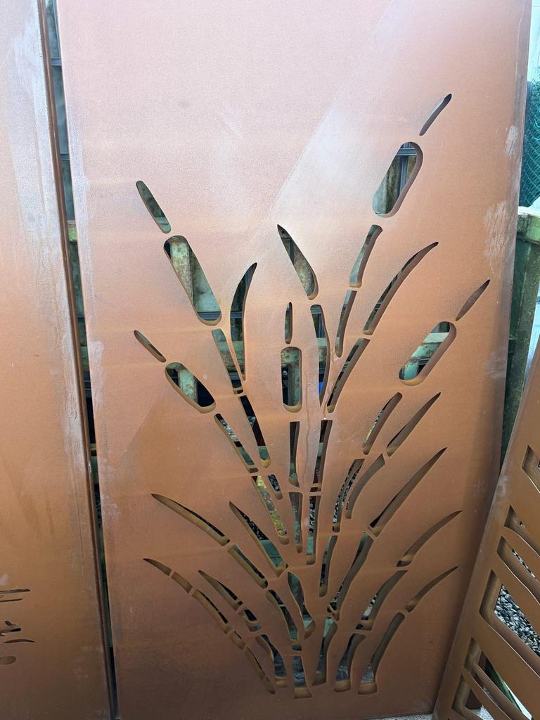 Palissade décorative en acier corten, Tuin en Terras, Ophalen, Nieuw