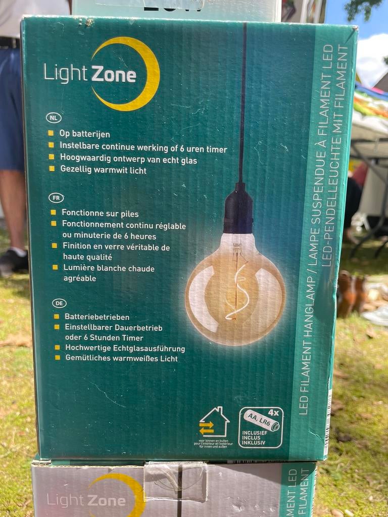 Led pendellamp, Ophalen of Verzenden, Nieuw, Glas