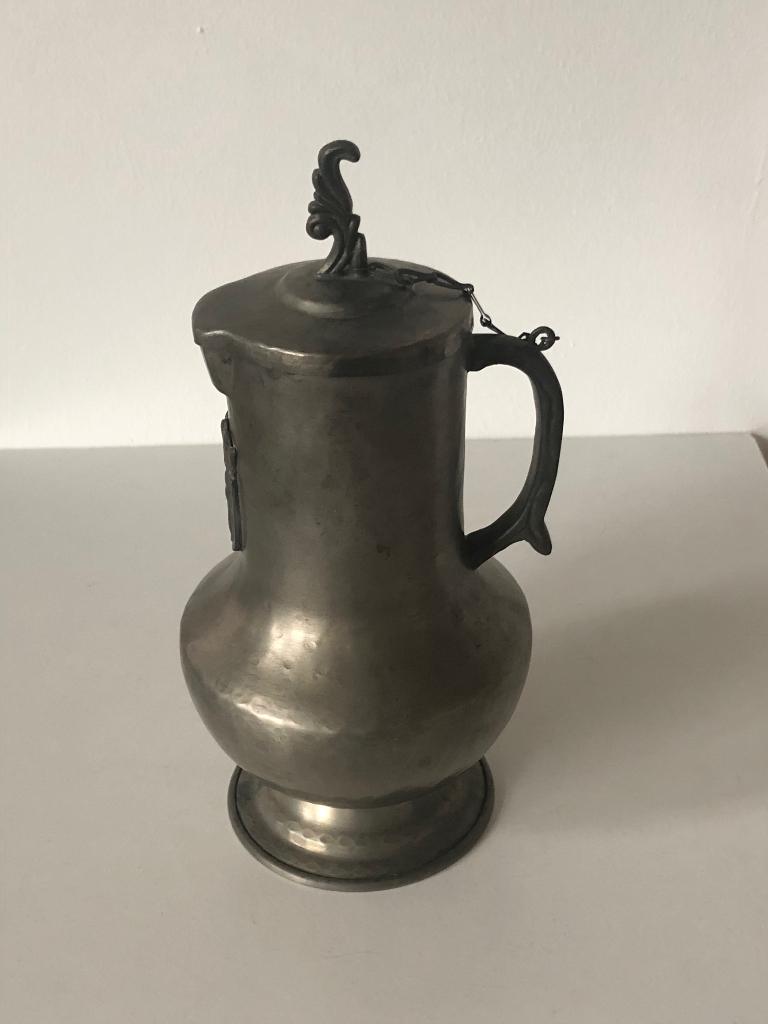 Antieke tinnen kan, Antiek en Kunst, Antiek | Tin, Ophalen of Verzenden
