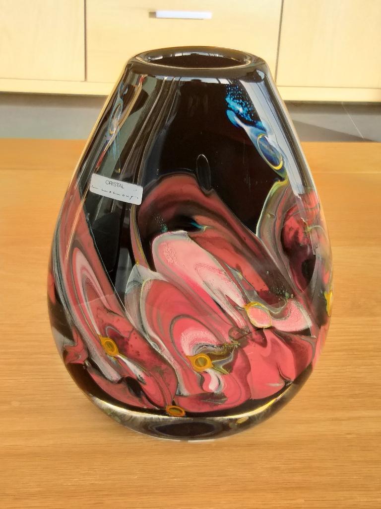 Vase "plume de paon" signé Louis Leloup, Enlèvement ou Envoi
