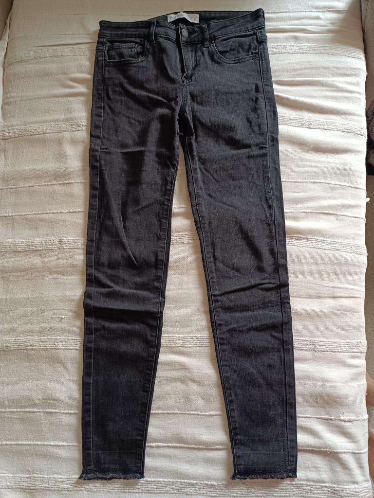 Zara zwarte spijkerbroek maat 34, Ophalen of Verzenden, Maat 34 (XS) of kleiner, Gedragen, Zara
