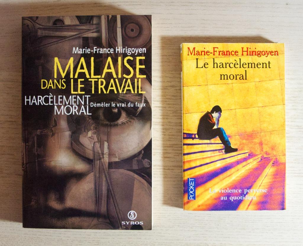 Marie-France Hirigoyen — Le harcèlement moral, Livres, Enlèvement ou Envoi, Psychologie sociale, Utilisé, Marie-France Hirigoyen