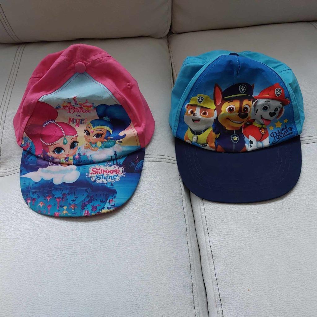 2 zonnepetjes aanpasbaar met velcro à €1.00 per pet, Ophalen, Gebruikt, Jongen of Meisje, Pet