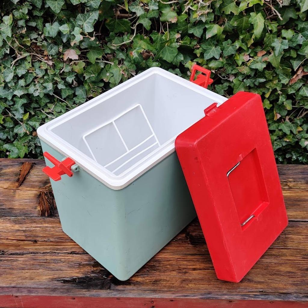 vintage koelbox frigobox...in goede vintage staat, Caravans en Kamperen, Ophalen, Gebruikt, Koelbox, Koelelement