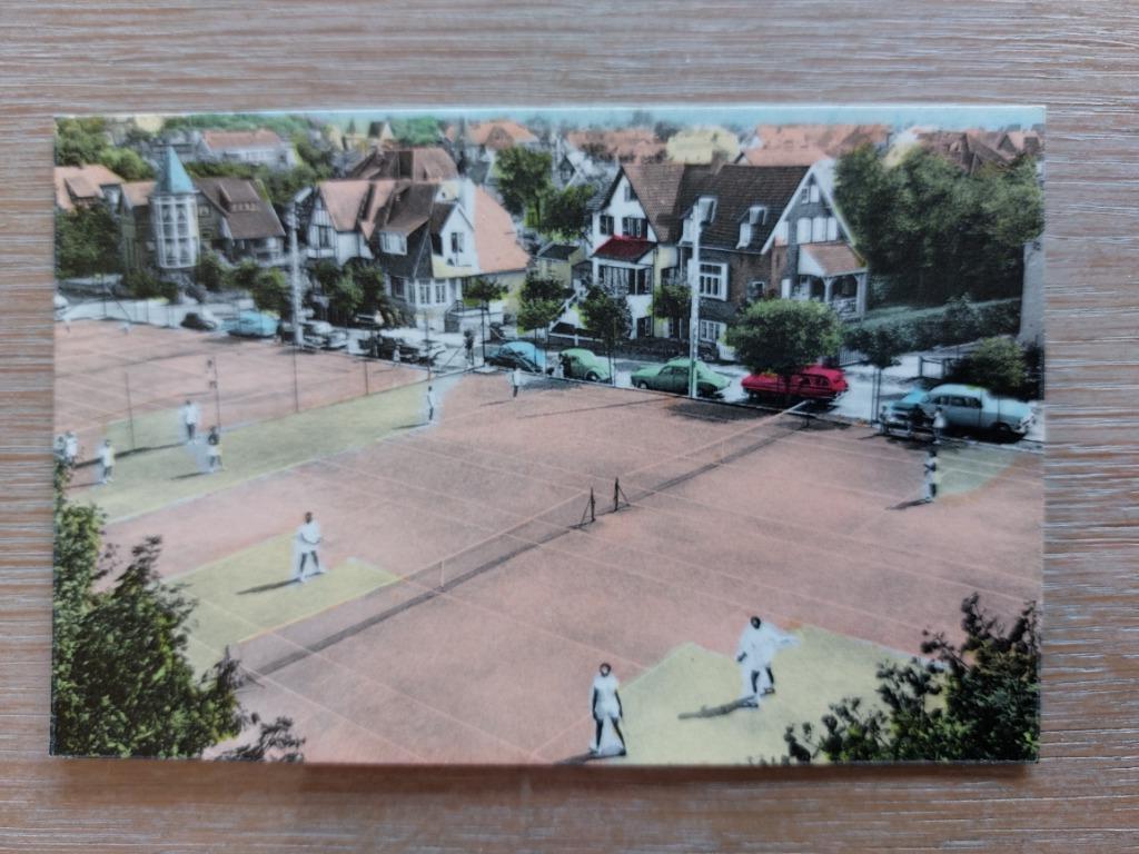 oude postkaart van De Panne, Verzenden