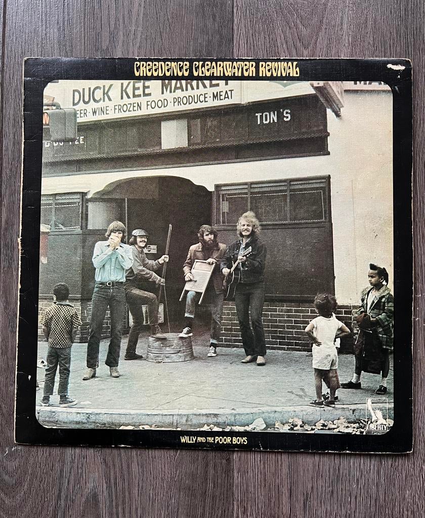 Creedence Clearwater Revival - Willy and the poor boys (orig, Cd's en Dvd's, Vinyl | Rock, Ophalen of Verzenden, Gebruikt, 12 inch