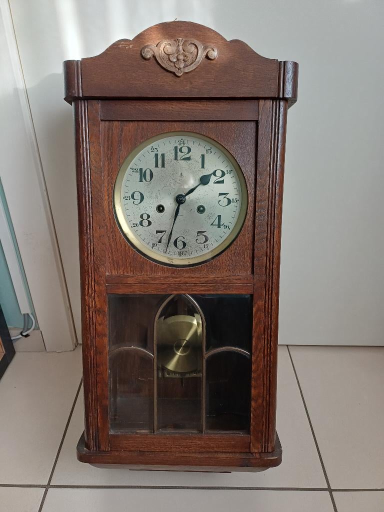 Horloge suspendue ancienne en état de marche, Antiquités & Art, Antiquités | Horloges, Enlèvement