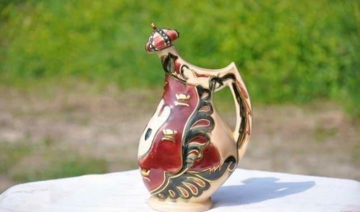 Carafe en faience coceram quaregnon, Antiek en Kunst, Ophalen of Verzenden