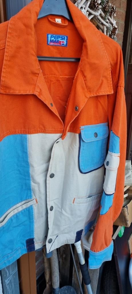 PEPZI MAX JAS NIEUW  ZEER ZELDZAAM vitage model L MAAT, Tuin en Terras, Werkkleding, Ophalen, Zo goed als nieuw, Jas