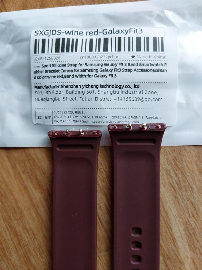 Smart Watch band Samsung fit 3, Enlèvement ou Envoi, Neuf