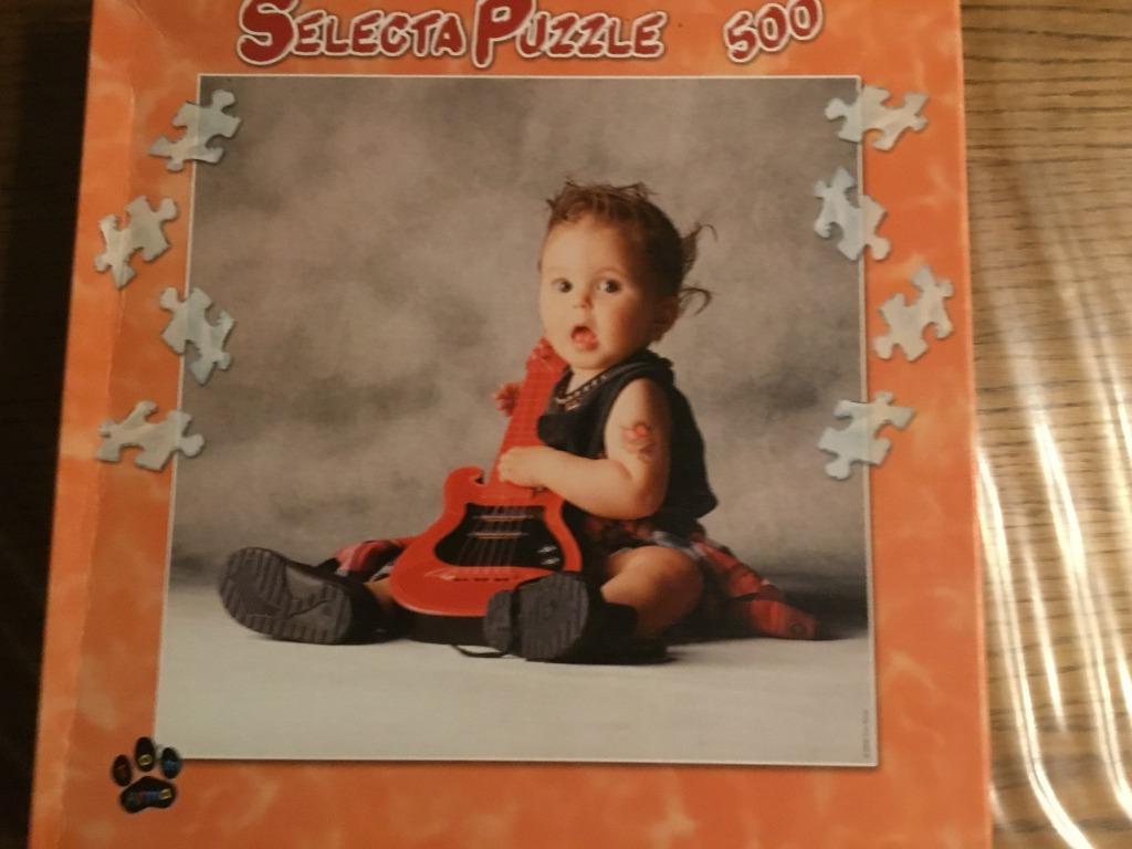 Puzzel selecta 500 stukjes Rockstar, Hobby en Vrije tijd, Denksport en Puzzels, Ophalen of Verzenden, 500 t/m 1500 stukjes, Gebruikt