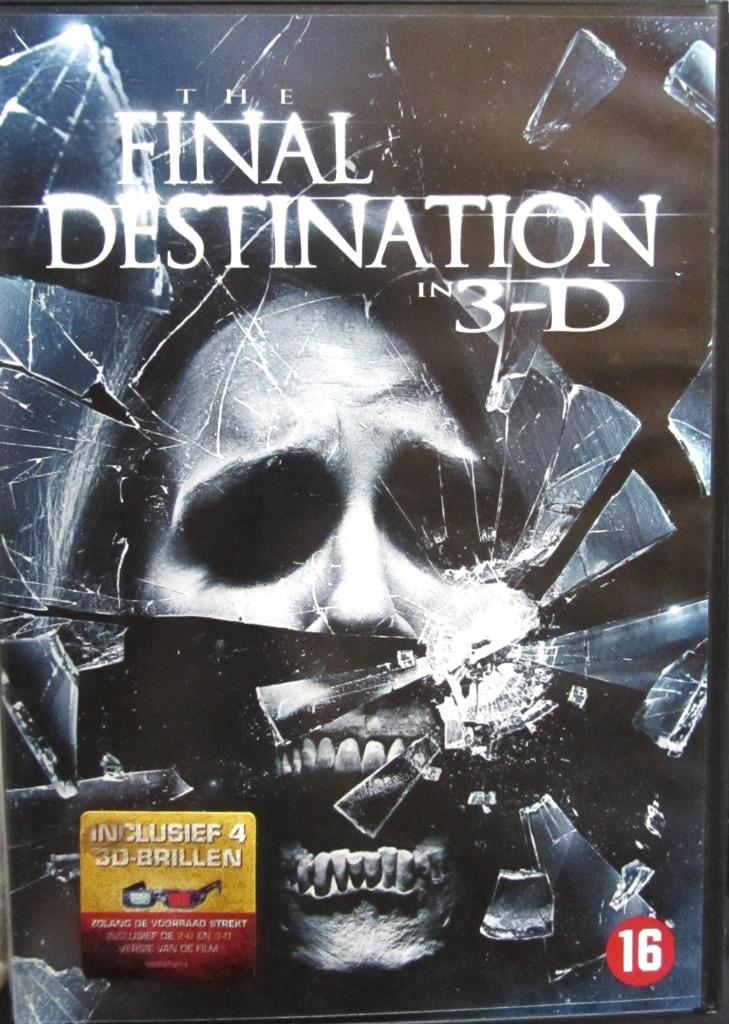 DVD HORROR- FINAL DESTINATION in 3-D MET BRILLETJES, Tous les âges, Enlèvement ou Envoi, Comme neuf, Autres genres