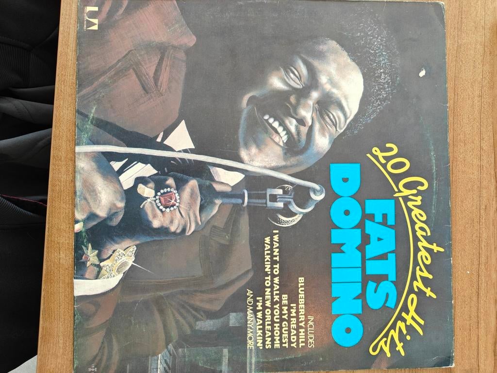 Fats Domino- 20 greatest hits, Ophalen of Verzenden, Zo goed als nieuw