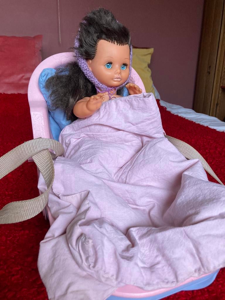 Berchet Poppebed vintage 1980, Ophalen, Gebruikt, Overige typen