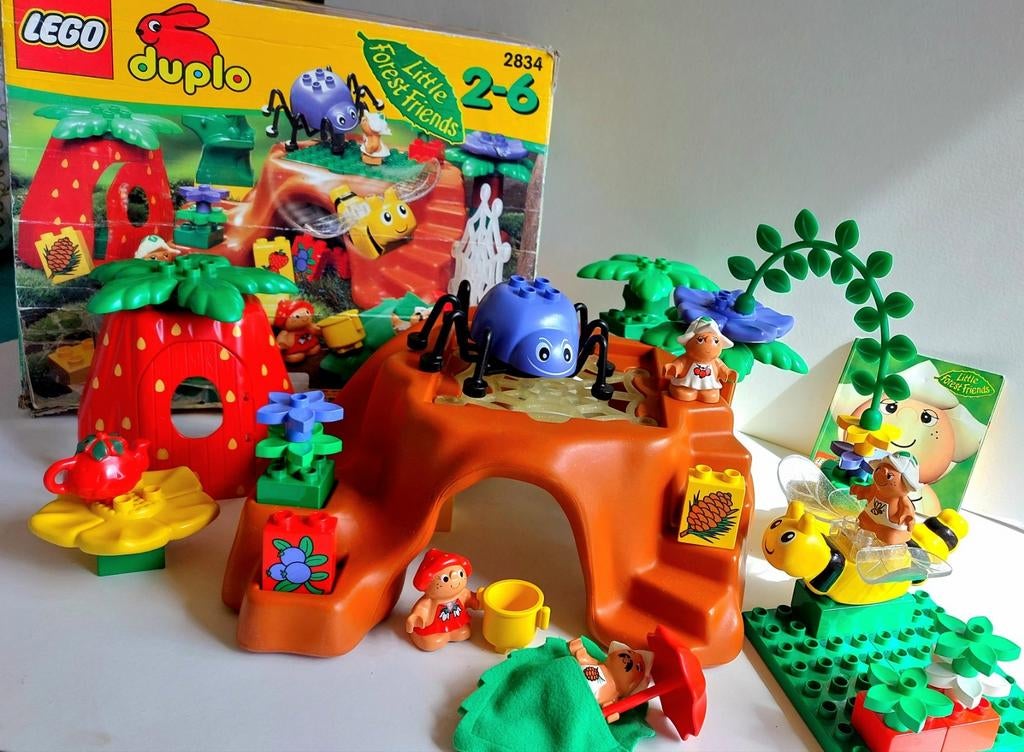 Lego Duplo 2834 Petits amis de la forêt Maison des Cotonouw, Enlèvement ou Envoi, Comme neuf, Duplo