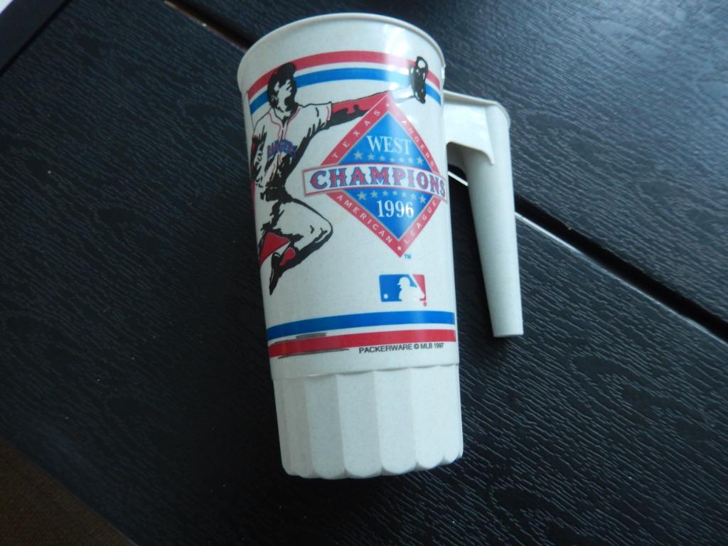 Plastic beker: Champions 1996, Ophalen, Gebruikt