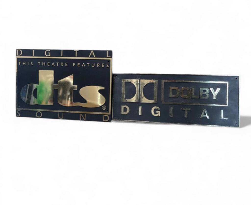 2 plaques studio Dolby Digital, Enlèvement ou Envoi, Utilisé