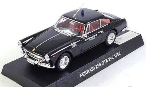 FERRARI 250 GTE 2+2 1962 SQUADRA MOBILE 1/43 DEAGOSTINI, Ophalen of Verzenden, Zo goed als nieuw, Auto, Overige merken