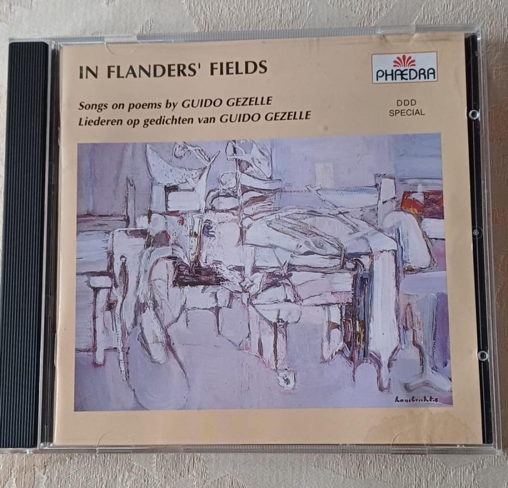 CD In Flanders' Fields - Songs on poems by Guido Gezelle, Ophalen of Verzenden, Zo goed als nieuw, Streekmuziek