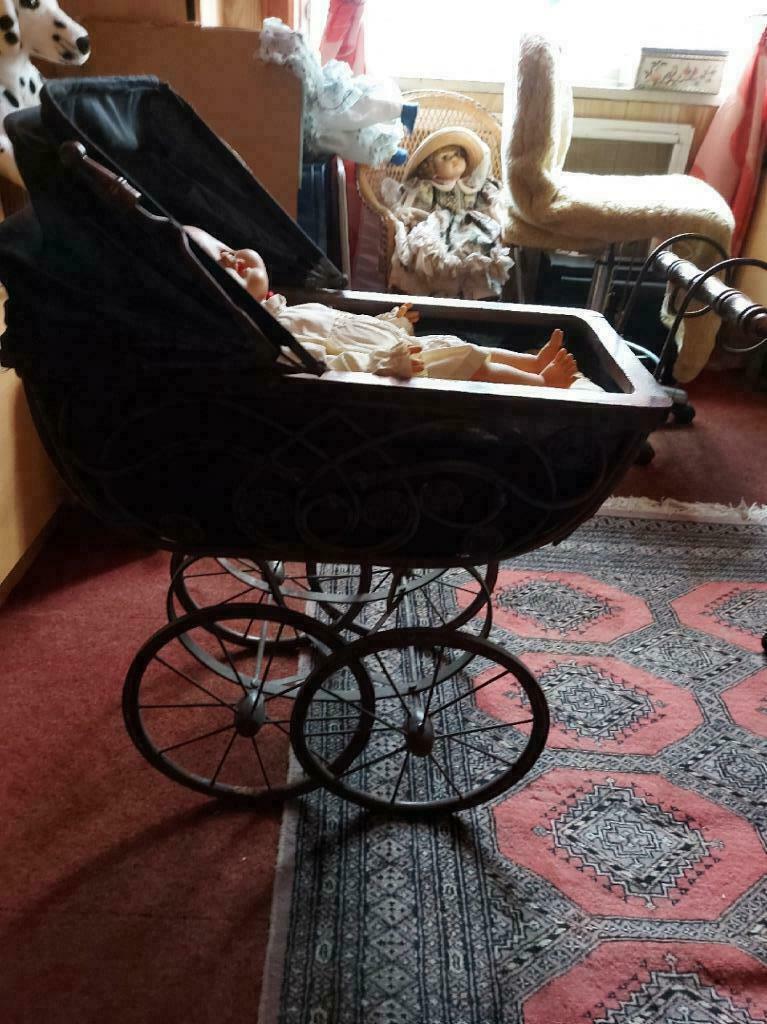 vintage poppenwagen, Antiek en Kunst, Ophalen