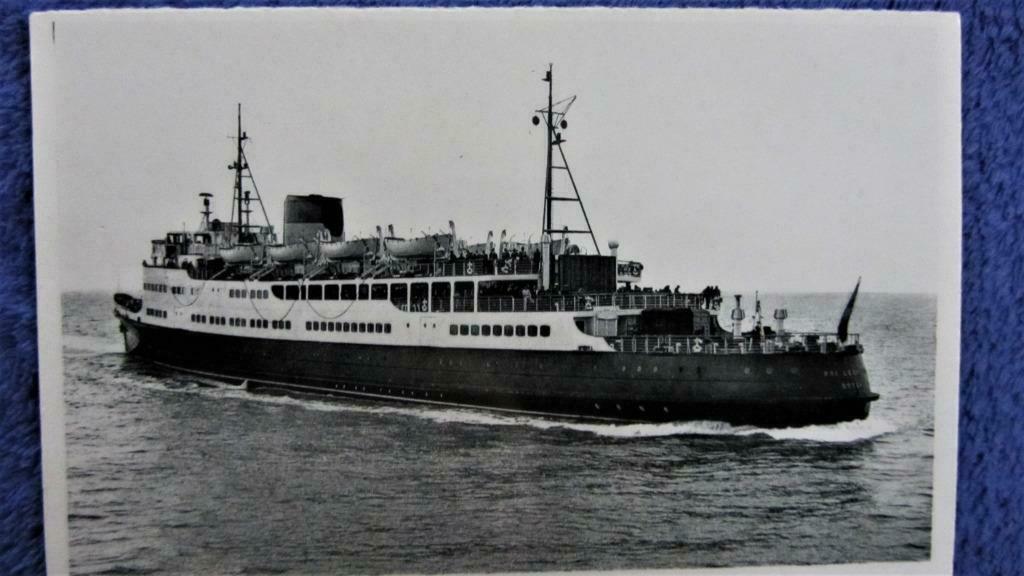 POSTKAARTEN- OOSTENDE, DE MAILBOOT OOSTENDE-DOVER., Ophalen of Verzenden, Ongelopen, West-Vlaanderen