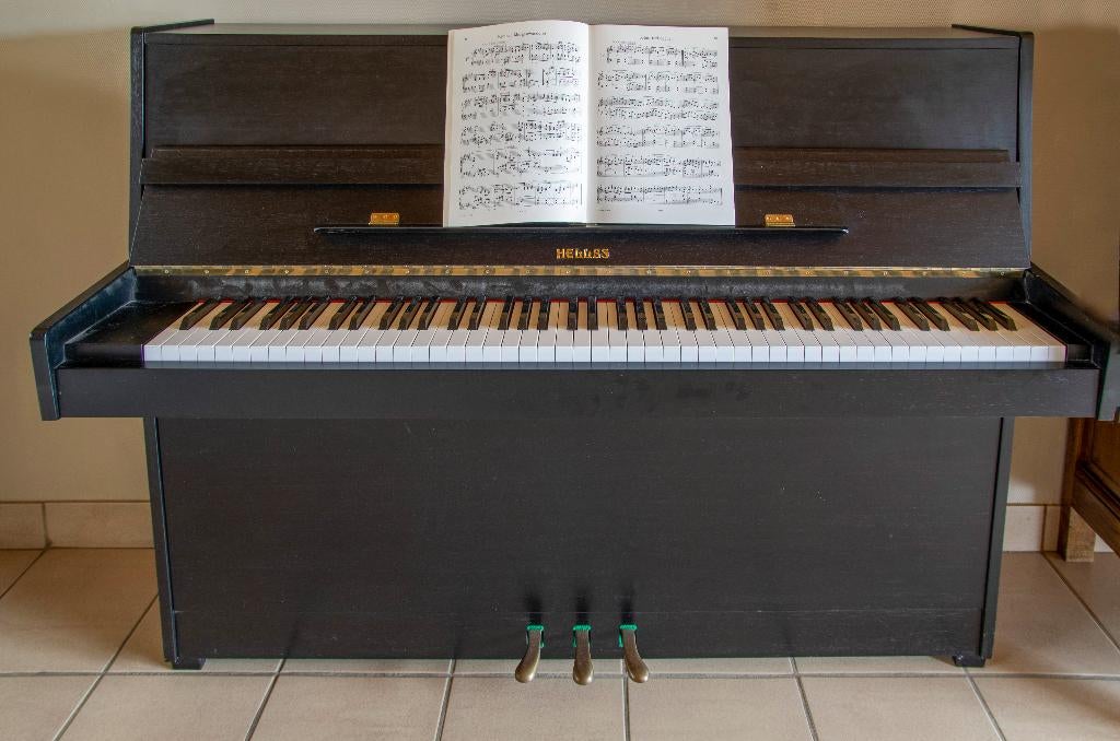 Buffetpiano Hellas, Enlèvement, Comme neuf, Noir, Piano