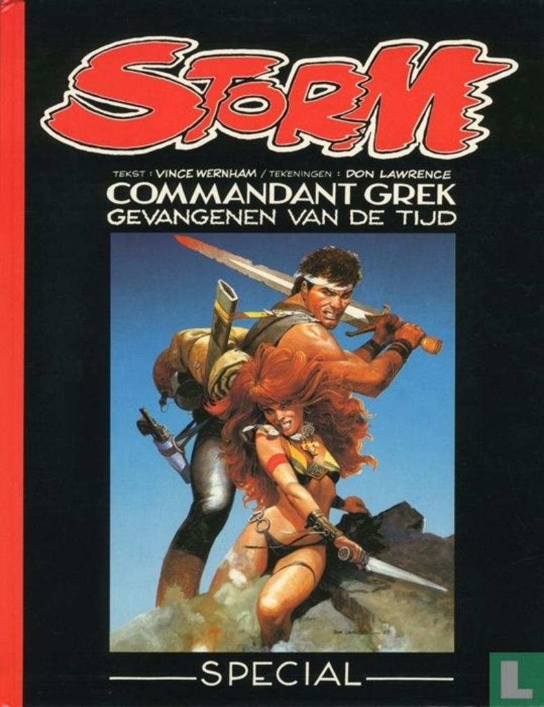 Storm: Commander Grek, Eén stripboek, Ophalen of Verzenden, Zo goed als nieuw, Don Lawrence