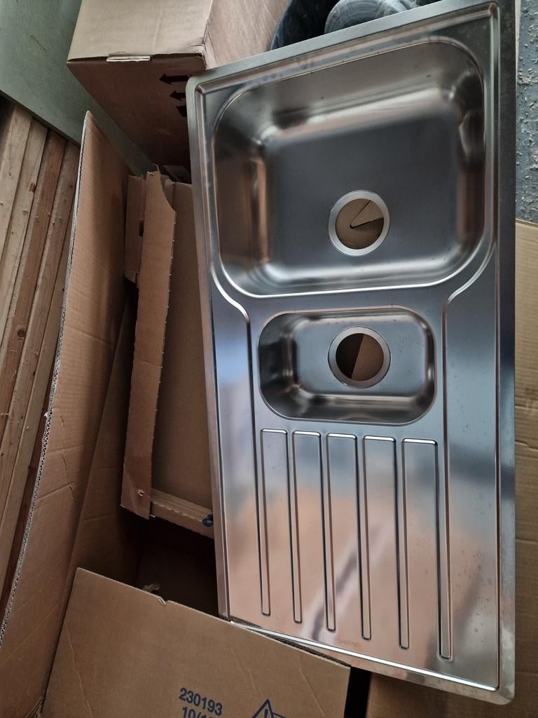 Evier cuisine 2 bacs neuf Blanco