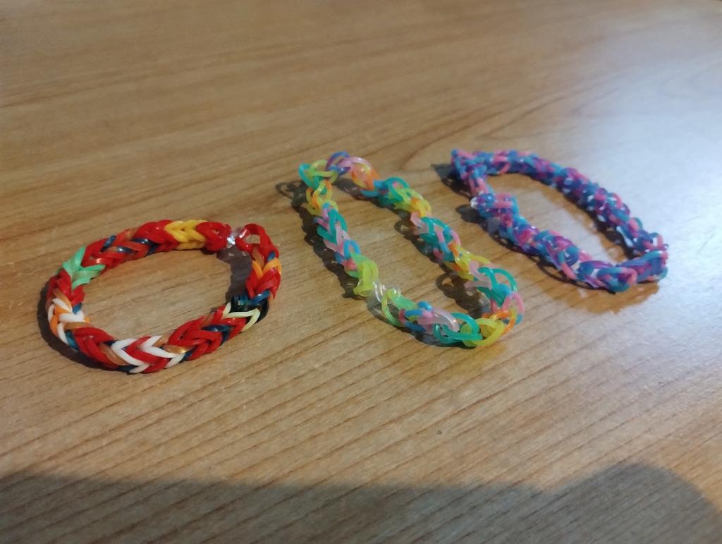 Bracelets Loomband, Enlèvement ou Envoi, Comme neuf, Autres couleurs, Synthétique ou Plastique