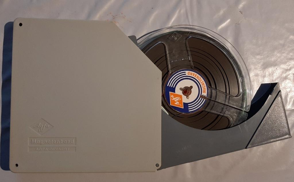 Bandes magnétiques 18 cm de marque Scotch et Agfa, Enlèvement ou Envoi, Magnétophone, Avec bandes