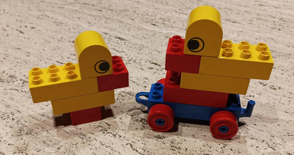 Lego Duplo eendjes, Kinderen en Baby's, Ophalen, Gebruikt, Complete set, Duplo