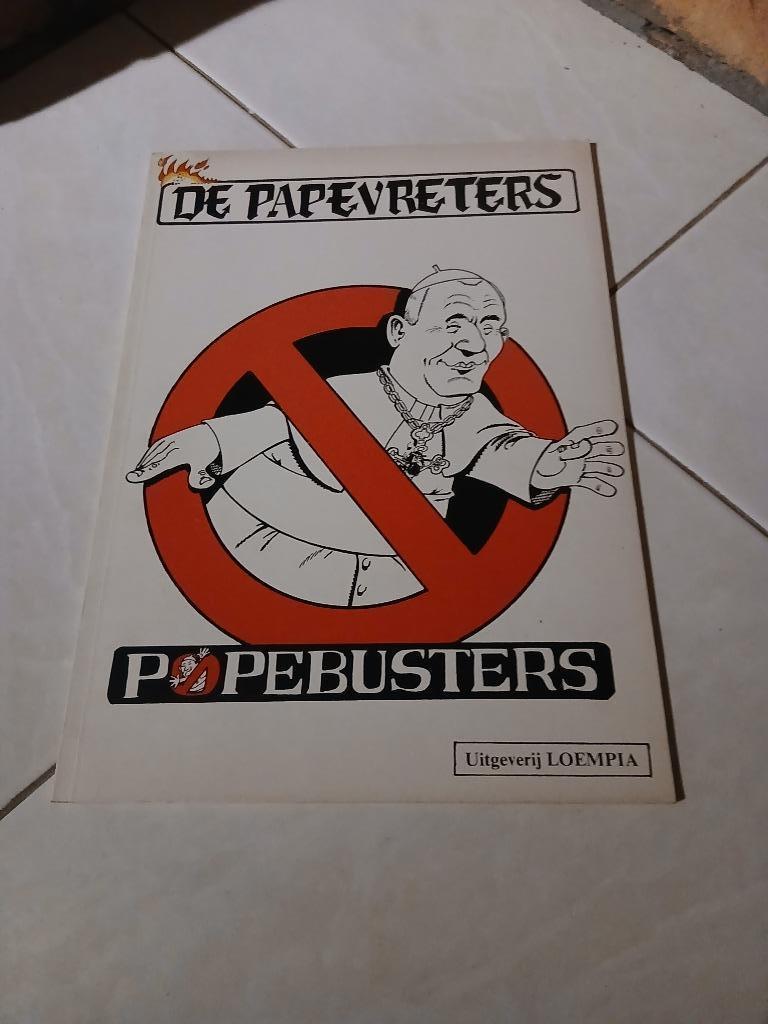de papevreters: popebusters, Boeken, Baixinho, Eén stripboek, Nieuw, Ophalen of Verzenden