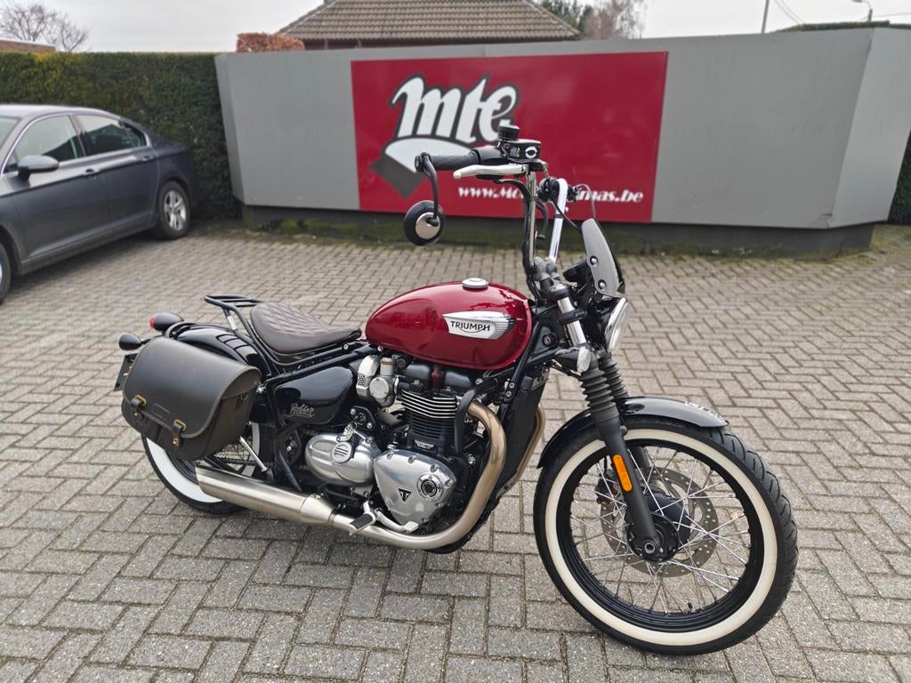 Triumph Bobber 1200 2019 20dkm, Motos, Motos | Triumph, Entreprise, Chopper, plus de 35 kW, 2 cylindres, Permis Moto A, ABS, Régulateur de vitesse