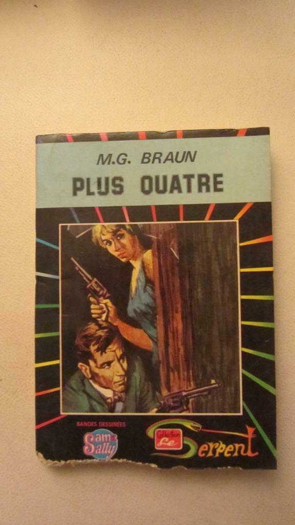 Le Serpent N°3 Plus Quatre M G Braun, Livres, BD | Comics, Utilisé, Enlèvement ou Envoi