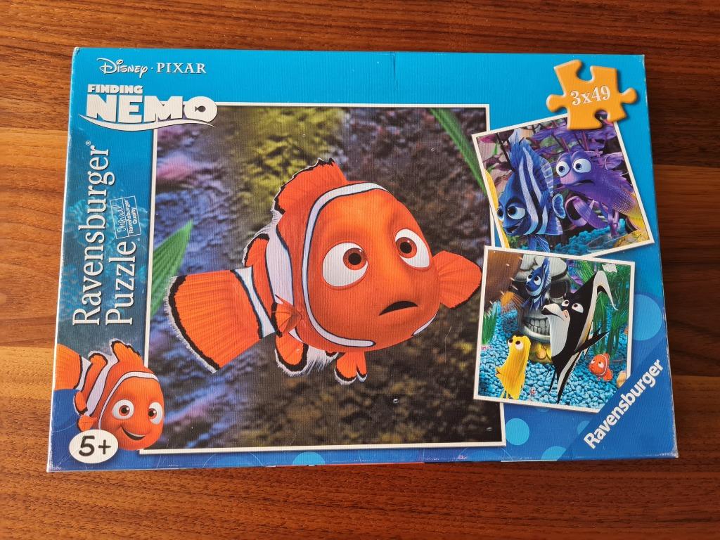 3 puzzels - Finding Nemo - Ravensburger - 49 stuks, Kinderen en Baby's, Speelgoed | Educatief en Creatief, Ophalen of Verzenden
