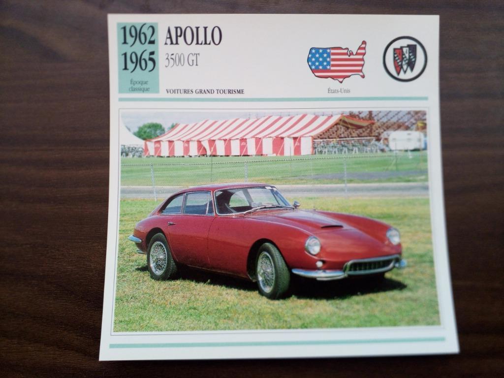 Apollo, Arnolt, Chaparral, Checker, Clenet, Dual - Fiches, Ophalen of Verzenden, Zo goed als nieuw, Auto's