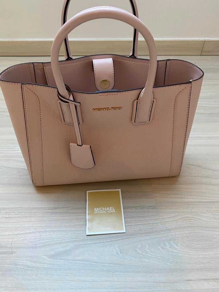 Handtas Michael Kors roze, Handtassen en Accessoires, Tassen | Damestassen, Ophalen, Zo goed als nieuw, Roze, Handtas