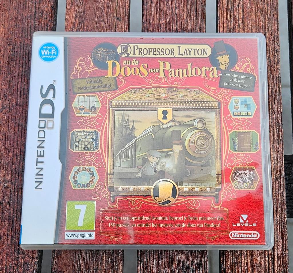 Professor Layton en de Doos van Pandora, Ophalen of Verzenden, Zo goed als nieuw