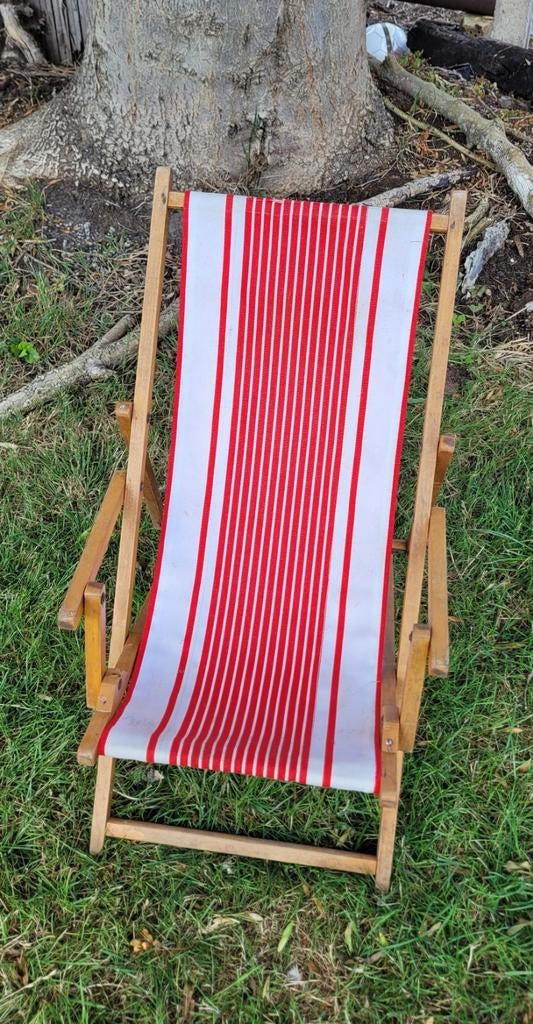 Chaise de plage pour enfant, Enlèvement, Utilisé, Bois