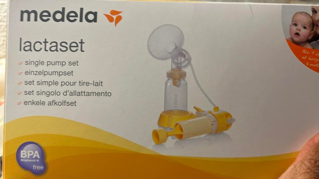 Medela lactaset, Kinderen en Baby's, Ophalen, Zo goed als nieuw, Borstkolf