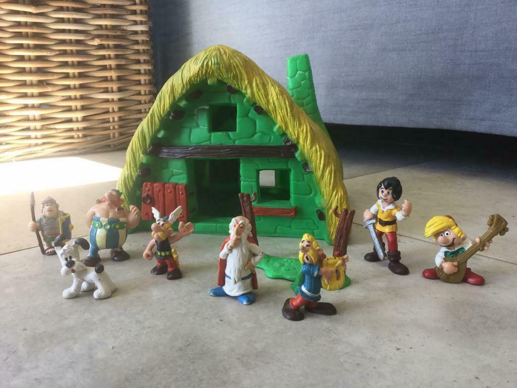 Asterix 1974 collection Bully PVC maison, Enlèvement ou Envoi, Utilisé