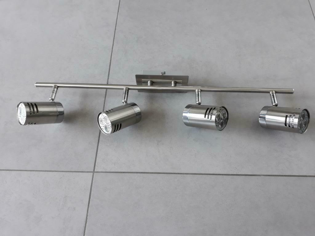 Plafondlamp Wofi, 50 tot 75 cm, Ophalen of Verzenden, Zo goed als nieuw, Metaal