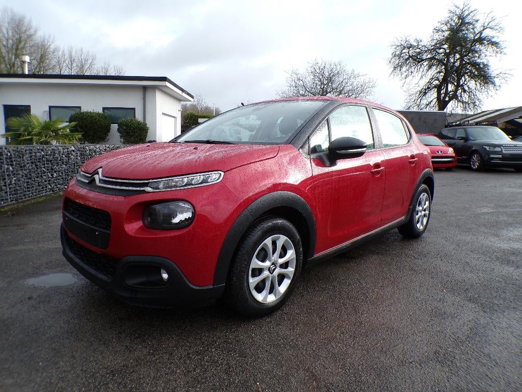 Citroen C3 1.2i Clima/CT OK/Garanti/113 000 km, Autos, Rouge, Achat, Euro 6, Entreprise